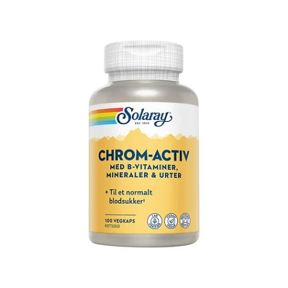 ChromActiv Solaray 100 vegetabilske kapsler